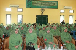 Pertemuan Persit Korem 084 PD V/Brw di Kodim 0816/Sidoarjo