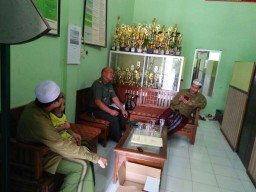 Cegah Radikalisme, Danramil Tanggulangin Silaturahmi Ke Toga dan Tomas