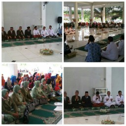 Semarak serta semangat warga puspa agro desa jemundo dalam rangka menggelar doa bersama 171717