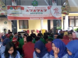 Doa Bersama 171717 yang digelar oleh Koramil 0816/Tarik
