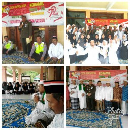 KOMANDAN KORAMIL 12 / PRAMBON MEMBERIKAN SAMBUTAN DALAM KEGIATAN 171717 DENGAN PENUH SEMANGAT DAN SANGAT ANTUSIAS DI WILAYAH BINAANYA