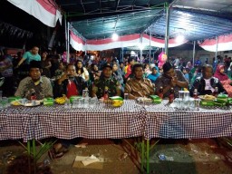 Babinsa Koramil 02/Candi Hadiri Malam Puncak Perayaan HUT RI Ke-72