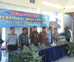 PELANTIKAN PERANGKAT DESA CEMANI KECAMATAN SEDATI