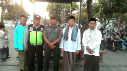 Sholat Idul Adha di wilayah Sidoarjo kota aman