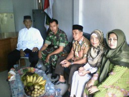 Serka Suparman Bersilaturrahim Dengan Tokoh Masyarakat Desa Krembung.