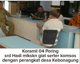 Babinsa Ramil 0816/04 ajak warga untuk bersinergritas untuk ciptakan Desa