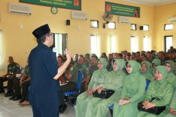 KODIM 0816 SIDOARJO GELAR BINTAL BERSAMA PRAJURIT DAN PERSIT KCK