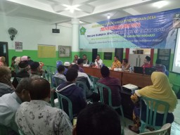 BABINSA KORAMIL 0816/16 WARU HADIRI MUSRENBANG DESA TAMBAK SUMUR WARU SIDOARJO
