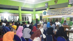 Babinsa 0816/02 Candi Hadiri Sosialisasi Bahaya Narkoba