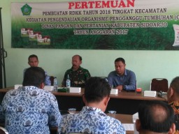 Bati Wanwil Ramil 0816/01 hadiri Rakor Penyusunan RDKK Pupuk Bersubsidi