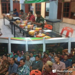 Kegiatan rutin warga desa Krembangan Rapat Pembinaan Desa