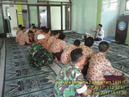 Anggota Ramil07 ikuti Doa Bersama Dengan Siswa SMUN 1 Krembung.