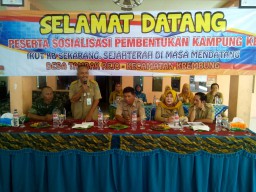 Anggota Ramil 0816/07 Ikuti Sosialisasi Pembentukan Kampung KB