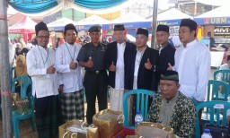 Upacara bendera dalam rangka memperingati hari santri Nasional