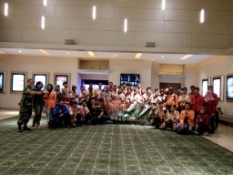Anggota Ramil 07 Ikuti Nobar Film Merah Putih Memanggil Bersama Pelajar dan Mahasiswa