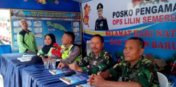 Amankan Natal dan Tahun Baru 2018, Koramil Candi Siagakan Personil