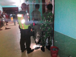 Babinsa dan Polsek Buduran berhasil ungkap pesta narkoba di Siwalan Panji
