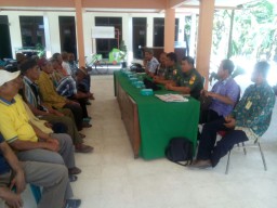 Batituud Ramil07 Hadiri Rapat Koordinasi Bersama Mantri Pertanian Dan Kepala Desa Tambak Rejo.