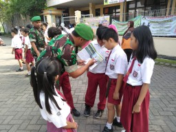 Roadshow Simokos di Wilayah Koramil 0816/01 Kota Sidoarjo