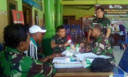 Dandim Fadli Mulyono Sidak Lokasi TMMD di Ds. Penatar Sewu