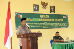 Peringatan Isra Miraj 1439 H, Dandim 0816 ajak anggota tingkatkan Imtaq