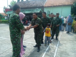 Danramil07 Beserta Anggota melaksanakan Halal Bihalal.