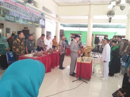 Forkopimka Sedati hadiri Pelantikan Pejabat Kepala Desa Pabean Kec. Sedati Kab. Sidoarjo