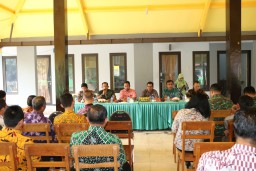 Kasdim 0816/Sidoarjo pimpin rakor rencana TMMD ke 106 di Ds. Kupang