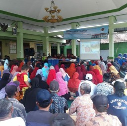 Sosialisasi Program Tanah Sistematis Lengkap di Pendopo Desa Jambangan Candi