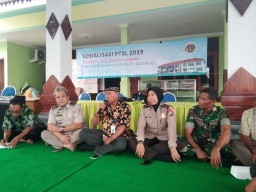 Sosialisasi Program Tanah Sistimatis Lengkap Di Pendopo Desa Ganggang panjang