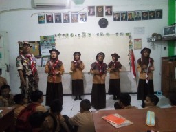 Babinsa koramil 0816/16 hadir ditengah - tengah Perindukan pramuka siaga