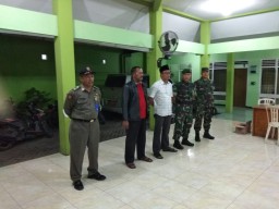 BABINSA DESA ENTALSEWU MENGIKUTI KEGIATAN OPS YUSTISI DI KEC BUDURAN KAB SIDOARJO