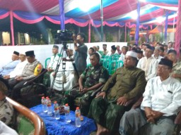 Babinsa Ramil 05 Serka Sukardi Hadir ISROMIROJ,HAUL MBAH JAKFAR KE 109.