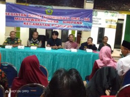 Babinsa Koramil 0816/12 bersama Bhabinkamtibmas yang EXSIS di Desa binaannya.
