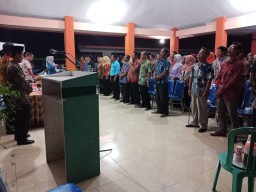 ACARA PELANTIKAN KPPS DESA BARENGKRAJAN KECAMATAN KRIAN