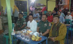 Danramil 0816/13 Wonoayu Menghadiri Ruwatan desa