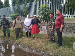 Tinjau Lokasi Penghijauan, Kodim 0816/Sidoarjo sambut kunjungan BPK RI Inspektorat Provinsi Jatim dan Dinas Kehutanan Prov Jatim