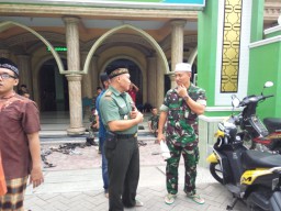 Kunjungan Dandim 0816 Sidoarjo Dan Laksanakan Sholat Jum at Bersama Forkopimka Prambon.