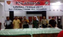 Babinsa Ramil 0816/06 Tanggulangin Hadiri Peresmian Perpustakaan Sedayu.