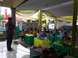 Danramil Sedati hadiri Festival tumpeng dan UMKM dalam rangka sedekah bumi/ruwat desa