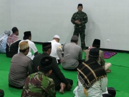 Danramil 0816/07 Krembung : Bersama saling mengingatkan dan saling peduli menjaga kondusifitas usai Pemilu Serentak 2019