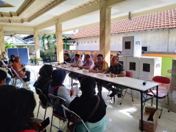 Rapat pleno terbuka, Danramil 0816/14 Taman selalu tekankan Netralitas pada anggota TNI dalam Pemilu Tahun 2019