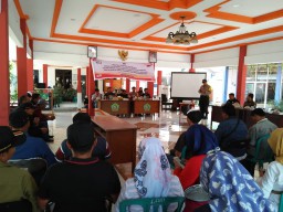 Danramil 0816/13 Wonoayu melaksanakan rapat Pleno terbuka pasca Pemilu Tahun 2019