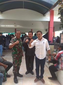 Danramil 0816/16 hadir dalam rapat pleno terbuka Pemilu Tahun 2019