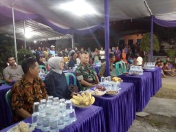 Danramil Menghadiri Ruwah Desa Pejangkungan Prambon