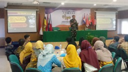 Danramil 0816/17 dampingi Danrem 084/BJ Acara ASEAN Youth Assembly AYAH 2019 perkumpulan mahasiswa muslim seluruh Asia