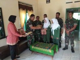 Siswa SMK YPM 8 Selesai Melaksanakan PKL di Koramil 0816/13 Wonoayu