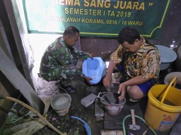Gema Sang Juara dari Babinsa di wilayah Koramil 0816/16 Waru