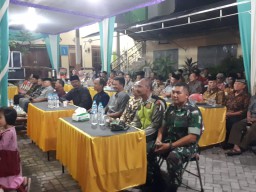 Babinsa menghadiri acara sedekah bumi ruwatan Desa