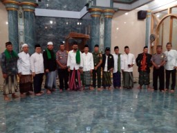 Danramil 0816/09 Krian beserta anggota menghadiri Safari Romadhon 1440 H/2019